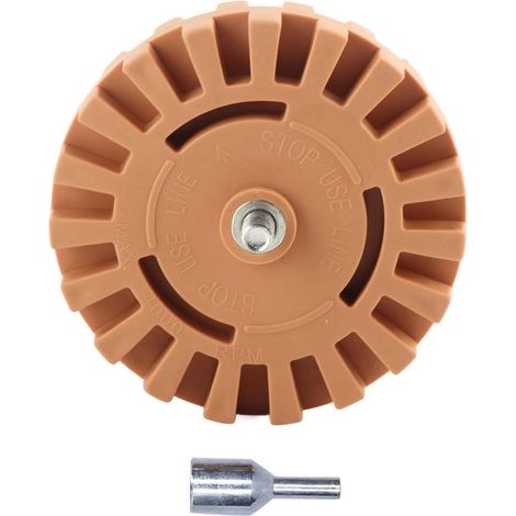 Eraser Wheel Adhesive Pinstripe Retrosing Tool for Paint Chrome Windows Metal Finitions voitures (1/5)