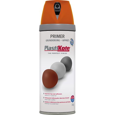 PlastiKote 440.0025002.076 Twist & Spray Primer Red Oxide 400ml PKT25002
