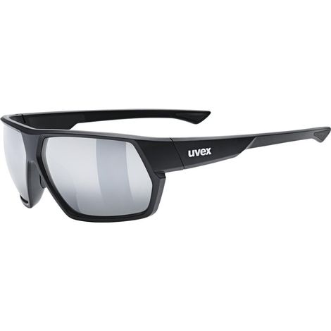 Gafas de ciclismo Uvex Sportstyle 238 53/3/059/2216 Negro mate con espejo plateado (1/5)