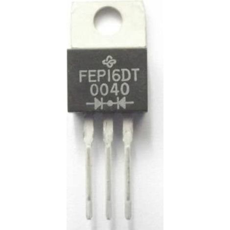 Byw51-200g Gleichrichterdiode 200v 2x8a To220-3 Fep16dt