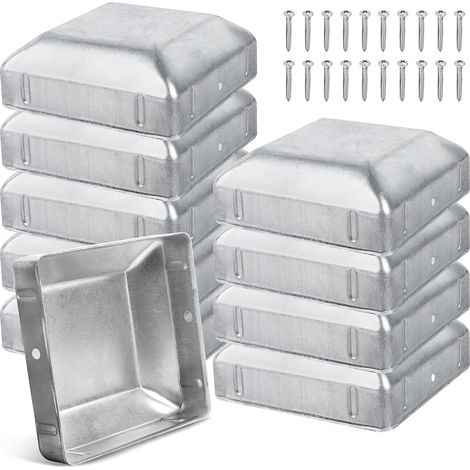 Tapa de Poste Tapas para Postes de Madera 90x90MM Capuchons 10PCS (1/5)