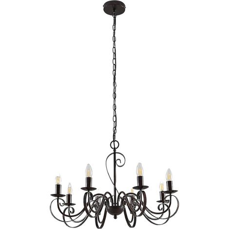 Ceiling Lightdimmable 'Caleb' made of Metal for Hallway (1/5)