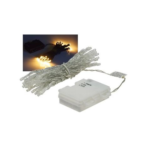 LED Lichterkette 5m, 50 LEDs (1/4)