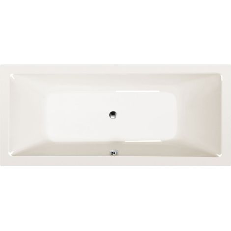 Baignoire rectangulaire KRYSTA 180x80x39cm, ivoire