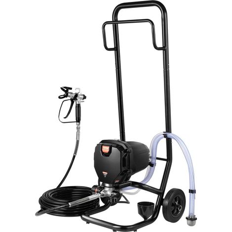 Pulvérisateur Peinture Airless 750W 3000PSI Pistolet Haute Pression avec Chariot Buse 517 Tuyau 7,6m RP8626 Plus (1/5)