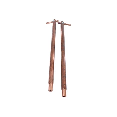 Bras d'électrode CU, y compris électrode Ø 10 mm, L=500 mm