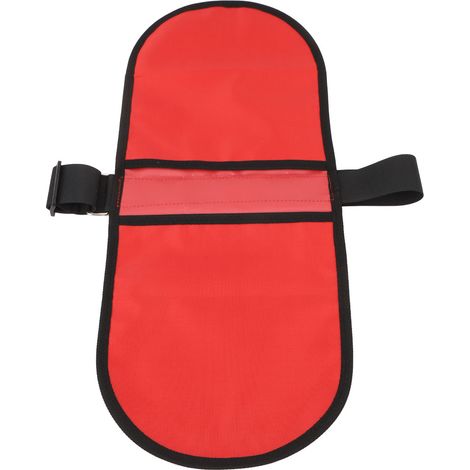 Sac de transport pour disque d'athlétisme, imperméable, en tissu Oxford, avec sangle réglable pour 2 disques, rouge. (1/5)