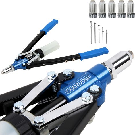 Riveting Pliers Leverage Rivets 3.2-6.4 Blind Rivet Pliers Set Collecting Bin
