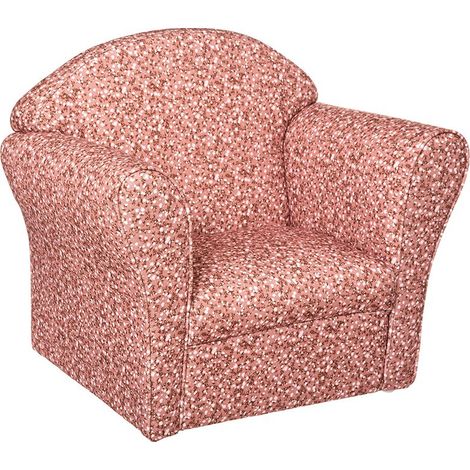Fauteuil pour Enfant Rose Liberty - Atmosphera, Design Classique, Hauteur 44 cm (1/3)