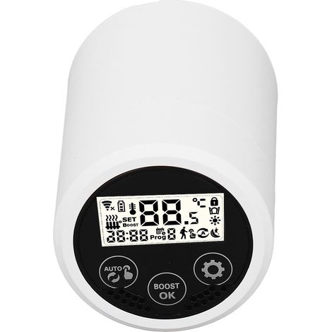 Robinet de radiateur intelligent, thermostat intelligent, commande par application mobile pour radiateur Zigbee (1/5)