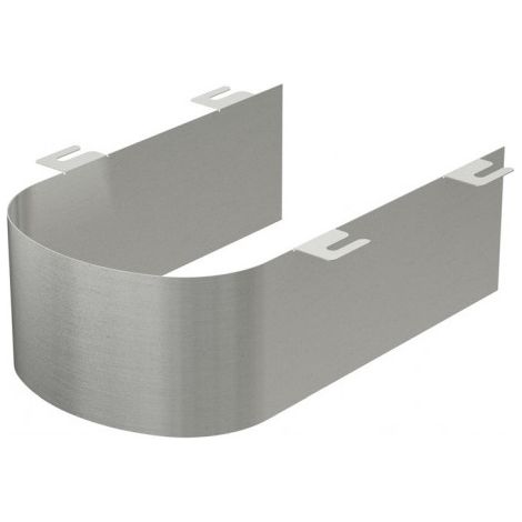 Cache métallique argenté pour WC suspendu SG CW512YR