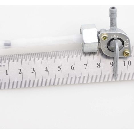 GOOFIT Motorcycle Carburetor Fuel Switch Overall Length: 104mm, Valve Universal Design for CBF600 (1/4)
