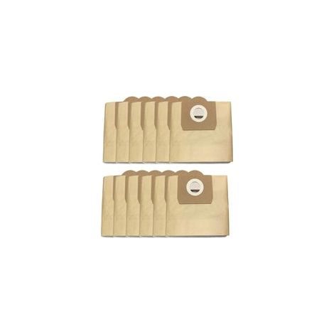 Lot de 12 sacs filtrants en papier pour aspirateurs Karcher MV 3, WD 3.xxx, A 22xx, A 25xx, A 26xx, SE 4001, 4002 – Filtration 99% particules fines - A26xx (1/5)