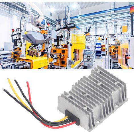 Convertisseur élévateur de tension CC-CC non isolé 480 W, 12 V vers 24 V, 20 A, étanche IP67, boîtier en aluminium agrandi. (1/5)