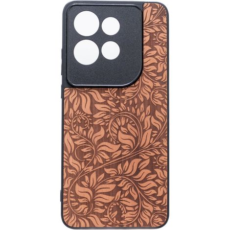 Bewood Holzhülle für Motorola Edge 50 Neo APFELBLÄTTER (1/2)