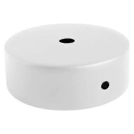 Accessoires de suspension pour lustre en métal, support de lampe à disque, douille à disque, châssis à bord droit, plaque de lampe en fer forgé (1/3)