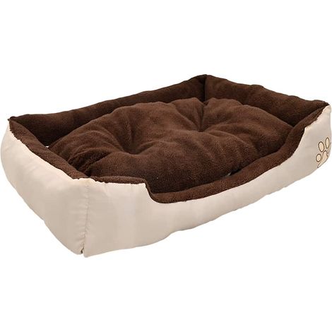 vidaXL Cama para perro con cojín acolchado talla XL (1/2)