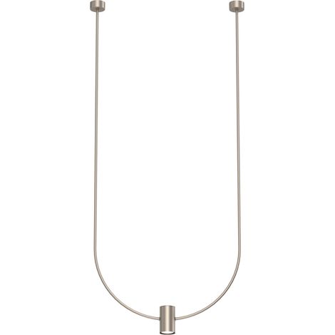 Suspension minimaliste platine 58 cm spot GU10 Shilo (1/3)