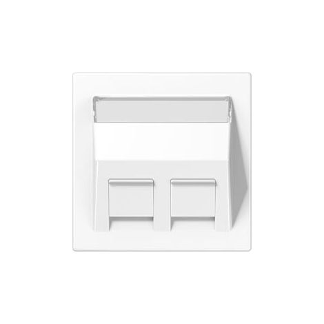 Jung Abdeckung Montageadapter 30° Blanc Alpin 70x70 mm