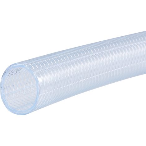 Tuyau PVC Tressé Renforcé 25mm Diamètre Interne Transparent (1/4)