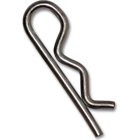Pasadores AVL Forma R 8 mm x 12 cm Largo Zincado