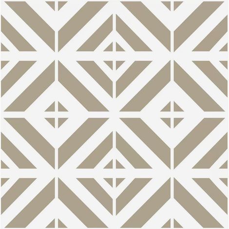 Azulejos adhesivos LTV de PVC efecto mayólica, juego de 22 piezas Creta (1/5)
