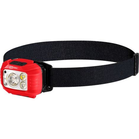Lampe frontale LED non rechargeable RS PRO, 420 lm, AAA, Li-polymère ( Prix pour 1 )