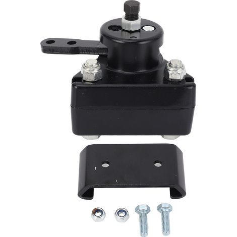 Kit d'étrier de frein mécanique et de support avec plaquettes de remplacement en métal à forte résistance pour Manco 9598 9597 Go Kart Fun Cart noir (1/5)
