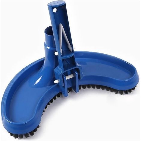 Tête d'aspirateur de piscine, aspirateur de piscine à aspiration incurvée en forme de demi-lune, accessoire de nettoyage (1/5)