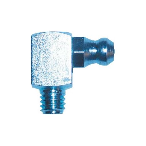 Kegelkopf (Hydraulik) Schmiernippel 90º Winkel H3 Gewinde Größe M8 x 1