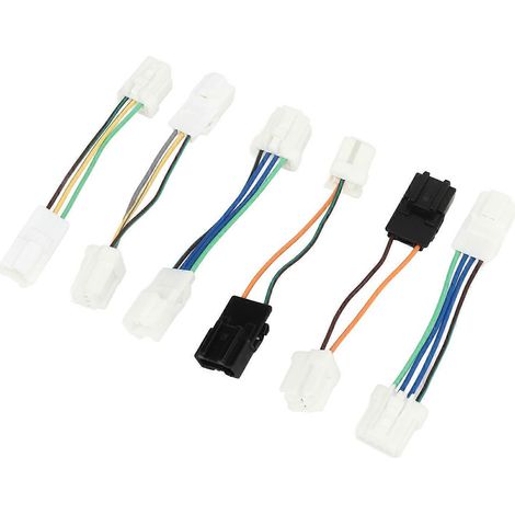 Faisceau de câblage adaptateur de feu arrière en 6 pièces, haute performance, prêt à l'emploi pour 240SX PnP S13 Kouki 1989–1993