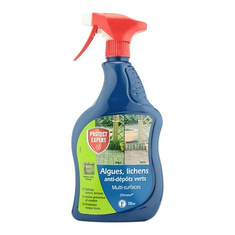Protect Expert - Algues, lichens et anti-dépôts verts - multi surfaces 750 ml (1/2)