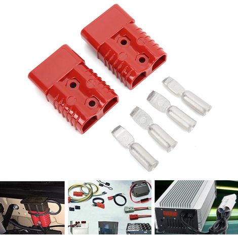Kit de Connecteur Rapide pour Treuil Électrique de Voiture 175 A 1/0 AWG Ignifuge PC (1/5)
