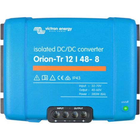 Convertisseur Orion 12V-48V avec isolation galvanique 8A (380W)