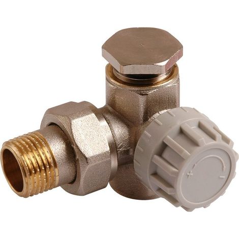 Robinet thermostatique pour radiateur eau chaude, tri-axe femelle 1/2'' (15/21) - Fixosar, Comap