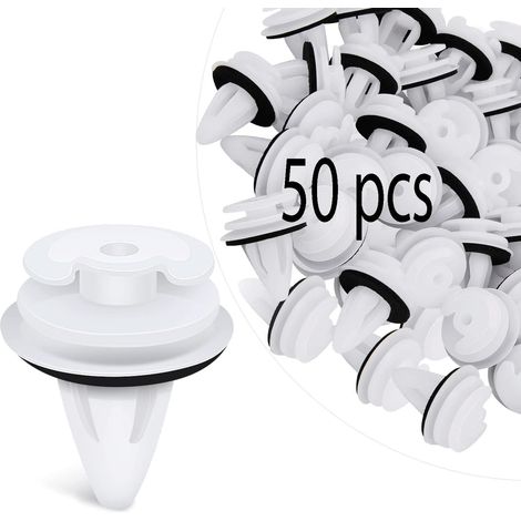 Kit da 50 clip di fissaggio per auto, clip per pannelli di rivestimento e clip per portiere per Peugeot, clip di fissaggio per portiere per BMW E34, E36, E38, E39, E46, M3, M5, Z3, X5