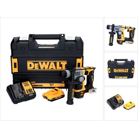 DeWalt DCH 172 D1 Trapano a percussione a batteria 18 V 16 mm 1,4 Joule SDS plus Brushless + 1x batteria ricaricabile 2,0 Ah + caricatore + TSTAK (1/5)