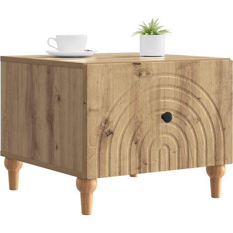 Maison Exclusive - Tavolino da salotto Rovere Artigianale 49 x 50 x 40 cm