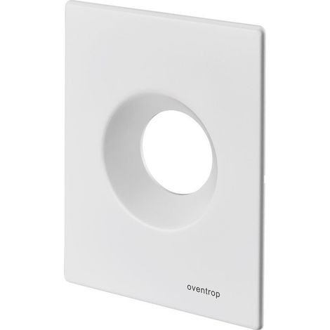 Plaque de recouvrement pour Unibox RTL, T, Vario et plus profondeur d'installation 110 mm, blanc OVENTROP