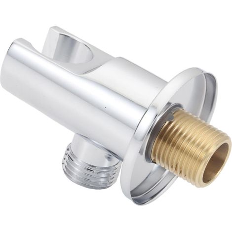 Support de pommeau de douche avec angles, convertisseurs de douche, supports, installation facile pour les rénovations domiciliaires, adaptateur d'usure (1/5)