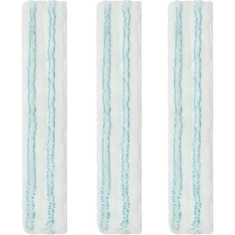 3 paños de repuesto para limpiacristales, compatibles con el limpiacristales 3 en 1 Leifheit (mopa de 32 cm). (1/5)
