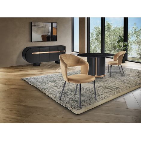 SILLA WILLY CAMEL/NEGRO (1/3)