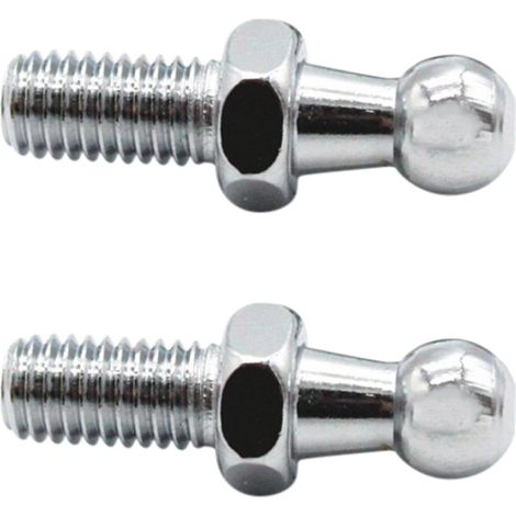 Stück M8 Kugelkopfschrauben aus verzinktem Stahl 10 mm