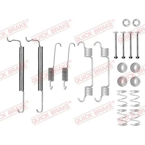 Kit d'accessoires, mâchoire de frein Quick Brake 105-0849 CHEVROLET