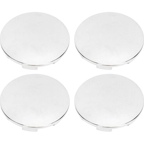 Couvre-Centre de Roue de Voiture, 4 Pièces de Protection de Modification de Moyeu de Roue stylé, Remplacement pour la Plupart des Voitures, Camions et SUV avec Un OD de 68 Mm et Un (1/5)