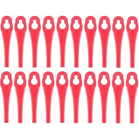Lot de 100 lames de rechange compatibles avec Parkside PRTA 20 Li A1 , lames en plastique pour coupe , bordure Parkside LIDI sans fil (1/5)