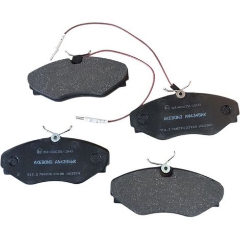 Pattini freno anteriori compatibile per nissan primastar dal 2001-2010