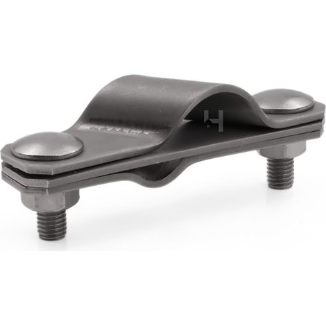 Haus-Held Connecteur diagonal pour conducteur rond, feuillard et piquet de terre acier inoxydable V4A (1/5)