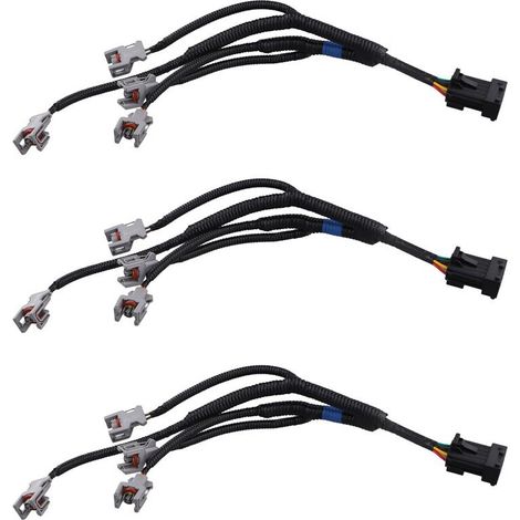 Tre guarnizioni per iniettori automobilistici 338104X600 per modelli Terracan 2.9L dal 2001 al 2006.