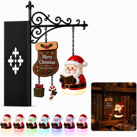 Lampe décorative « Lanterne de bibliothèque » pour étagère – LED 7 couleurs – Rechargeable par USB – Avec télécommande (1/5)